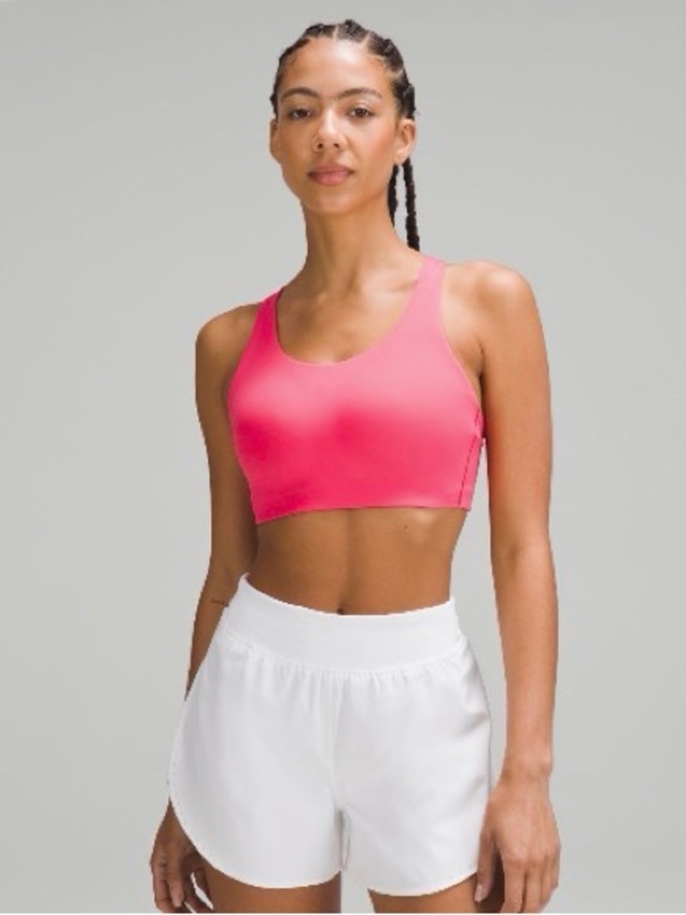 Lululemon Energy High Support Bra - Lip Stick, Hot Pink 34DD - Picture 4 of 4